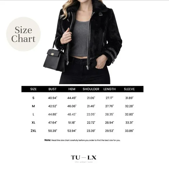 The Urban Luxe Exclusive Aviator Buckle Faux Fur Jacket – Tan - Picture 5 of 5